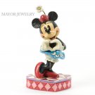 New Disney Jim Shore Minnie Mouse I Heart You (Love Symbol) Figurine 4037519