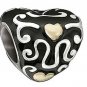 Authentic Chamilia Heart & Soul Charm Bead KA-77