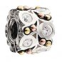 Authentic Chamilia A Night Out - Clear CZ Charm Bead KD-78
