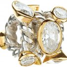 Authentic Chamilia Marquis Mixed - Clear CZ Charm Bead MG-1