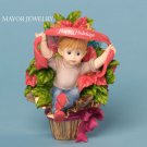 My Little Kitchen Fairies Little Poinsettia Fairie Figurine 4034233 Enesco New