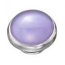 Authentic Kameleon Silver Lavender Globe Jewelpop KJP415 *RETIRED*