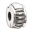 Authentic Chamilia Lines Lock Charm Bead MB-1 "Gift Boxed"