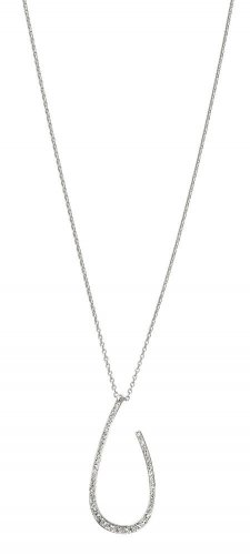 Authentic Chamilia Necklace - Lovedrop - Clear Swarovski 1210-0001