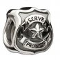 Authentic Chamilia Serve & Protect Charm Bead 2010-3016 "Gift Boxed"