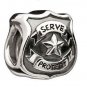 Authentic Chamilia Serve & Protect Charm Bead 2010-3016 "Gift Boxed"