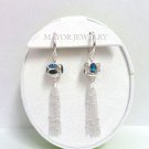 Authentic Chamilia Urban Hoop Earrings Small With Charm Gift Set #31