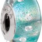Authentic Chamilia Radiance Collection - Teal Shimmer Charm Bead OB-201