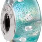Authentic Chamilia Radiance Collection - Teal Shimmer Charm Bead OB-201
