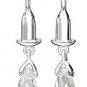 Authentic Chamilia Bead Drop - Briolette - Clear 1320-0002 *RETIRED*