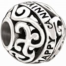 Authentic Chamilia Happy Anniversary Charm Bead 2010-3051 "Gift Boxed"