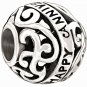 Authentic Chamilia Happy Anniversary Charm Bead 2010-3051 "Gift Boxed"