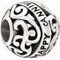 Authentic Chamilia Happy Anniversary Charm Bead 2010-3051 "Gift Boxed"