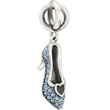 Authentic Chamilia Disney Cinderella's Slipper Charm Bead  2025-0989 Gift Boxed"