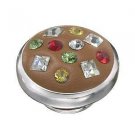 Authentic Kameleon Silver Cupcake Sprinkles Jewelpop KJP344 *RETIRED*