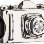 Authentic Chamilia Camera - Clear CZ Charm Bead JA-24 "Gift Boxed"