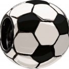 Authentic Chamilia Soccer Ball Charm Bead NA-48 "Gift Boxed"