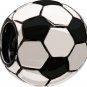 Authentic Chamilia Soccer Ball Charm Bead NA-48 "Gift Boxed"