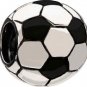 Authentic Chamilia Soccer Ball Charm Bead NA-48 "Gift Boxed"
