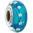 Authentic Chamilia City Lights Collection - Blue Steel Charm Bead 2116-0091