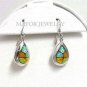 AUTHENTIC MURANO MILLEFIORI DROP EARRINGS 8ME172 BY ALAN K