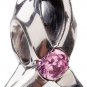 Authentic Chamilia Breast Cancer Give Back Program Charm Bead JA-1A "Gift Boxed"
