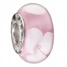Authentic Chamilia Pink Petals Charm Bead O-50 "Gift Boxed"
