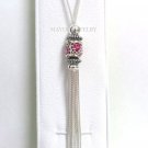Authentic Chamilia Necklace - Tassel with Charm Gift Set #24