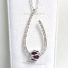 Authentic Chamilia Necklace Lovedrop with Embrace Charm Gift Set #22