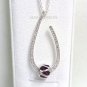Authentic Chamilia Necklace Lovedrop with Embrace Charm Gift Set #22