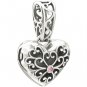 Authentic Chamilia In My Heart Locket - Pink Swarovski Charm Bead 2025-0949