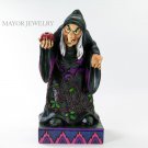 New Disney Jim Shore Hag From Snow White Take A Bite Figurine 4037508
