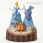 New Disney Jim Shore Cinderella and Fairy Godmother Figurine 4037503