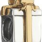 Authentic Chamilia Gold Ribbon Gift Charm KE-4