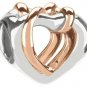 Authentic Chamilia Entwined Hearts Charm KC-79