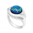 Authentic Kameleon KR016 - Crystal Filigree Ring Size 8