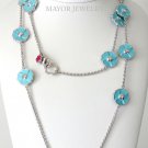 Authentic Lauren G Adams Multi-Shape Flowers Necklace N-60705 60745