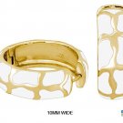 Authentic Lauren G Adams Hoop Swirl Design Earring E-45071G 46838