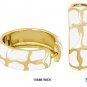 Authentic Lauren G Adams Hoop Swirl Design Earring E-45071G 46838