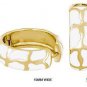 Authentic Lauren G Adams Hoop Swirl Design Earring E-45071G 46838