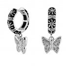 Authentic Lauren G Adams Charming 2 Butterfly Earring E-54904 54177