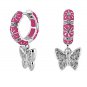 Authentic Lauren G Adams Charming 2 Butterfly Earring E-54904 76806