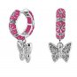Authentic Lauren G Adams Charming 2 Butterfly Earring E-54904 76806