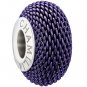 Authentic Chamilia Urban Links - Purple Charm Bead 2010-3077