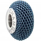 Authentic Chamilia Urban Links - Blue Charm Bead 2010-3075 "Gift Boxed"