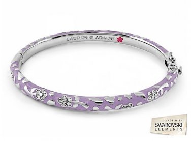 Authentic Lauren G Adams Stackable Bangle Flowers by Orly Design B-36024 74323