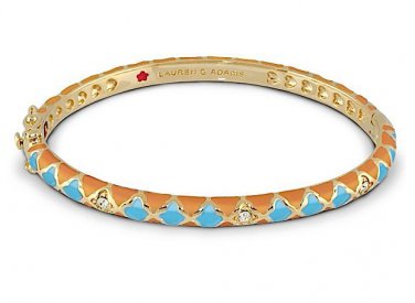 Authentic Lauren G Adams Stackable Fiesta Design Bangle B-57606G 78151