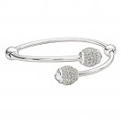 Authentic Chamilia Pave Bangle Accents - Clear Swarovski 1025-0004 "Gift Boxed"