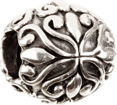 Authentic Chamilia Floral Charm Bead GA-76 "Gift Boxed"