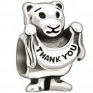 Authentic Chamilia Thank You Beary Much Charm Bead 2010-3091 "Gift Boxed"